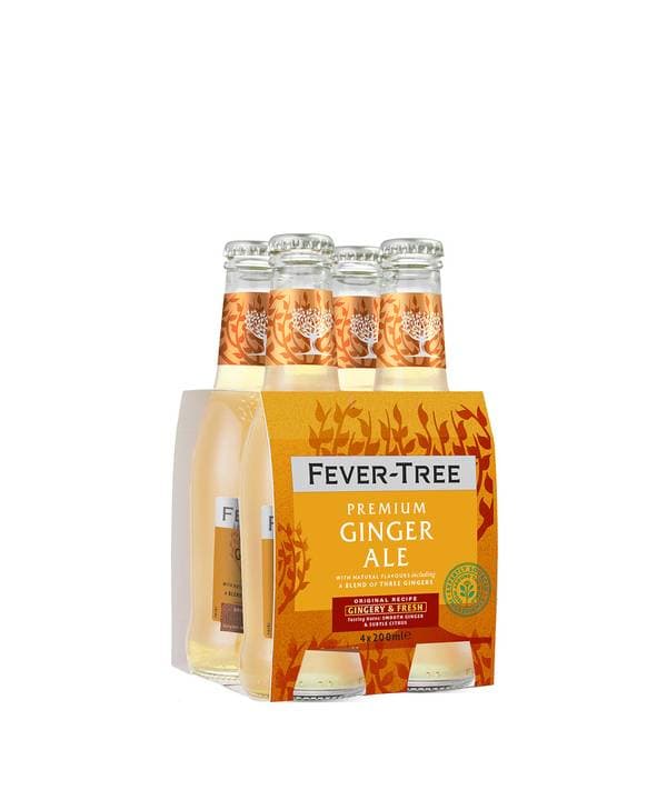 Fever-Tree Ginger Ale 0,0% 0,2 l - náhled 3