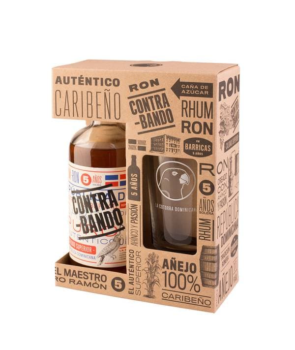 Contrabando Gift Box 38,0% 0,7 l - náhled 3