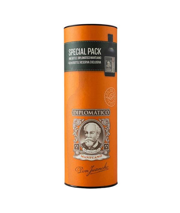 Diplomatico Mantuano 40% 0,7 l (dárkové balení miniatura Diplomático Reserva Exclusiva 0,05 l)) 40,0% 0,75 l - náhled 2
