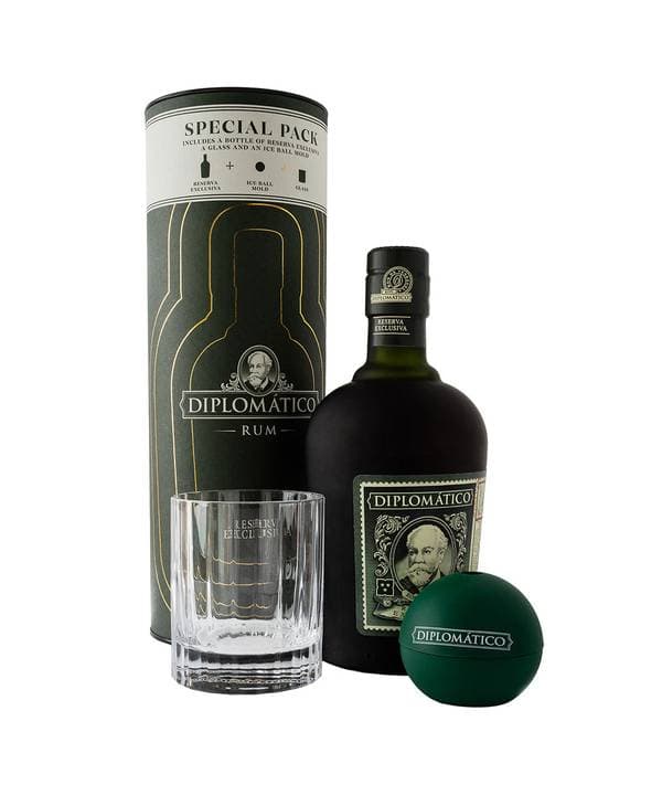 Diplomatico Reserva Exclusiva 12YO 0,7l 40% (dárkové balení 1 sklenička a formička na led) 40,0% 0,7 l - náhled 3