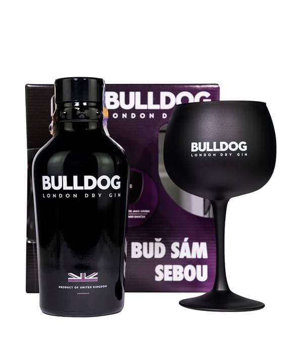 Bulldog Gin Gift Box 40,0% 0,7 l - náhled 3