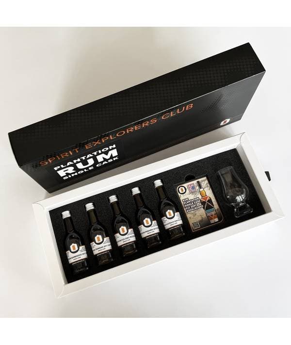 Spirit Explorers Club Plantation Single Casks Mini Pack 46,44% 0,2 l - náhled 3