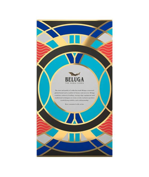 Beluga Noble Rocks Gift Box 40,0% 0,7 l - náhled 4