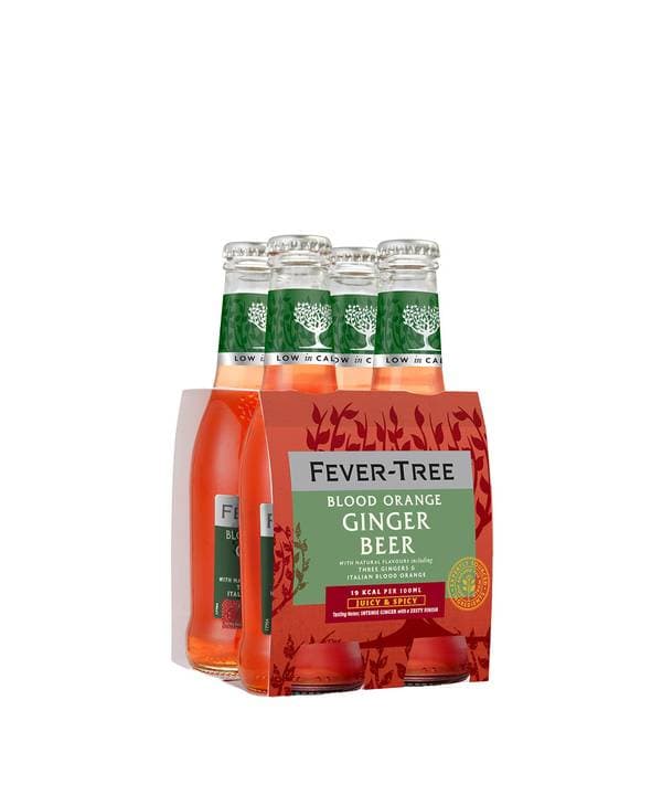 Fever-Tree Blood Orange Ginger Beer 0,0% 0,2 l - náhled 2