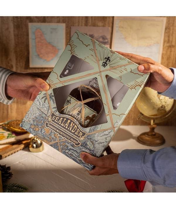 Planteray Sealander Gift Box 40,0% 0,7 l - náhled 2