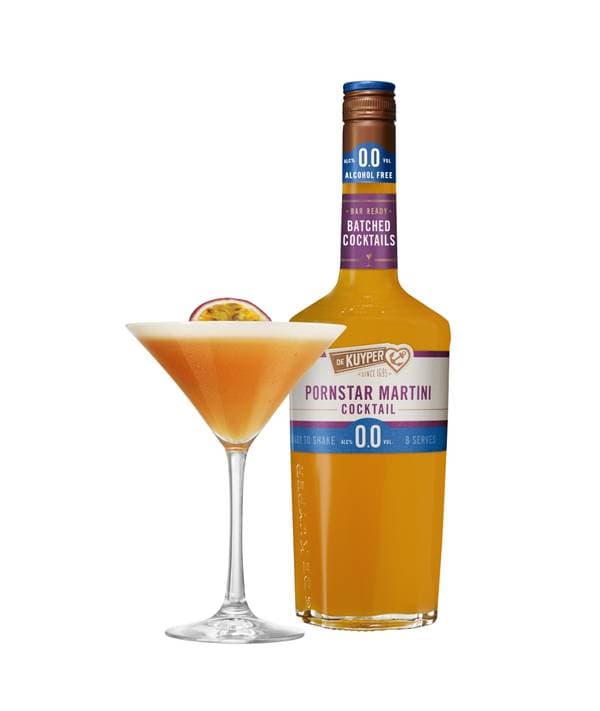 De Kuyper Batched 0,0% Pornstar Martini Cocktail 0,0% 1,0 l - náhled 2