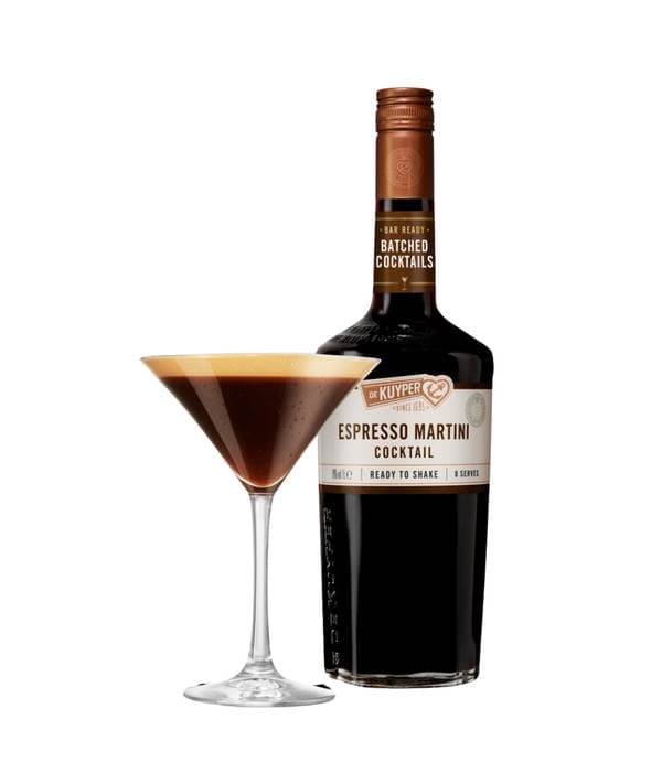 De Kuyper Batched Espresso Martini Cocktail 18,0% 1,0 l - náhled 2