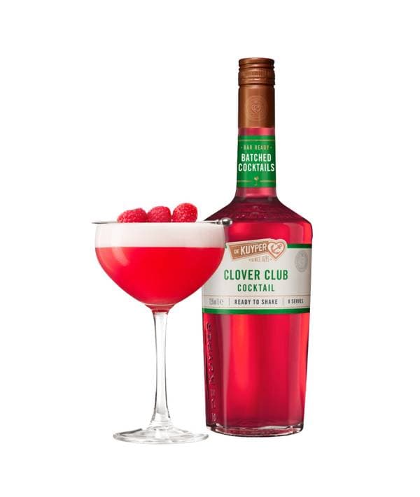 De Kuyper Batched Clover Club Cocktail 12% 1,0 l - náhled 2