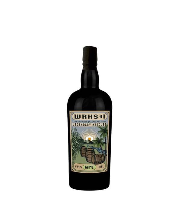 Warehouse #1 Overproof Rum Legendary Marques WPE 2025 64,9% 0,7 l