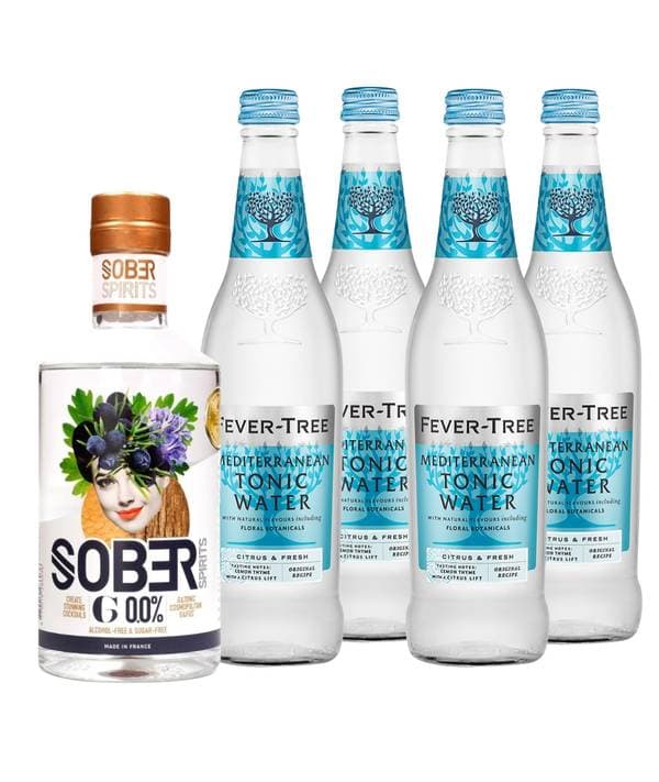 Sober Spirits G 0.0% & Mediterranean Tonic 0,0% 2,5 l